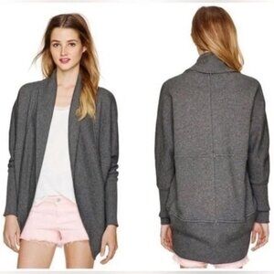 Aritzia Wilfred Diderot cocoon wrap sweater - size xsmall - heather grey